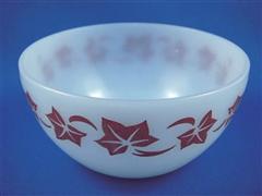 Azur-ite Blue Red Ivy Cereal Bowl
