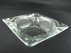 Clear Glass Ashtray Size M