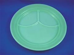 Jadeite 3 compertment Plate