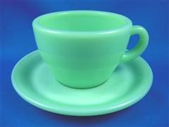 Jadeite Restaurant  Ware Extra Heavy  Cup&Saucer