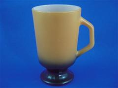 Yellow/Black Padestal Mug