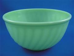 Jadeite Swirl Mixing Bowl