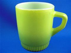 Stacking Color  Mug LightGreen Ribbed Bottom