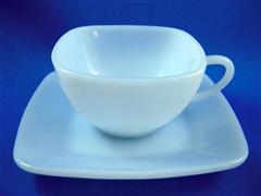 Azurite Blue Charm Cup & Saucers
