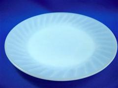 Azur-ite Blue Swirl Dinner Plate