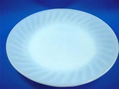 Azur-ite Blue Swirl Dinner Plate
