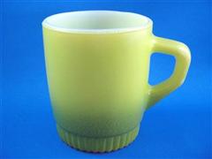 Stacking Color  Mug LightGreen Ribbed Bottom