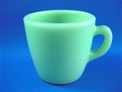 Jadeite Restaurant Ware CHandle Cup (Straight Cup)