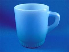 Stacking Color  Mug Light Blue Ribbed Bottom