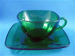 Forest Green Charm Cup&Saucer