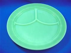 Jadeite 3 comperｔment Plate