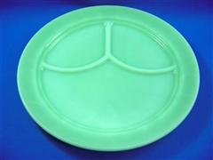 Jadeite 3 comperｔment Plate