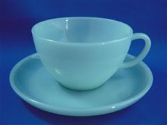 Turquoise Cup & Saucer