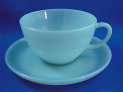 Turquoise Cup & Saucer