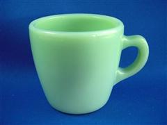 Jadeite Restaurant Ware CHandle Cup (Straight Cup)