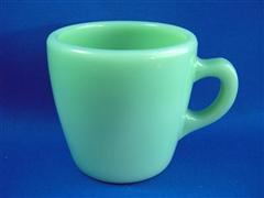 Jadeite Restaurant Ware CHandle Cup (Straight Cup)