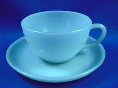 Turquoise Cup & Saucer