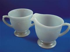 Gray Suger & Creamer　Set