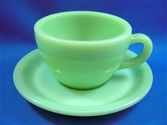 Jadeite Restaurant  Ware Extra Heavy  Cup&Saucer