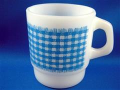 Gingham Check  Blue