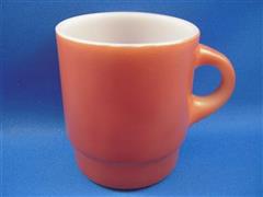 Stacking Color Mug Brown Round Handle