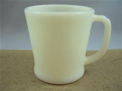 Ivory D-Handle Mug