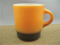 Stacking Orange/Black Round Handle