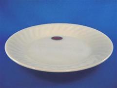 Ivory Swirl Dinner Plate