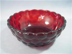 Royal Ruby Bubble Fruit Bowl