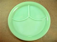 Jadeite 3 compertment Plate