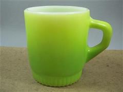 Stacking Color  Mug LightGreen Ribbed Bottom