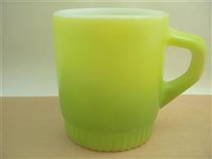 Stacking Color  Mug LightGreen Ribbed Bottom