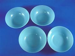 Turquoise Blue Dessert Bowl　Set of 4
