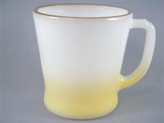 Yellow D-Handle with Gold Rim