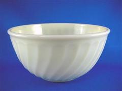 Ivory Swirl Mixing Bowl (L)