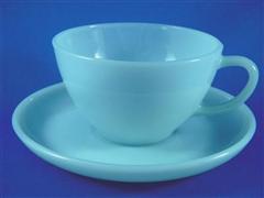 Turquoise Cup & Saucer
