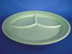 Jadeite 3 compertment Plate