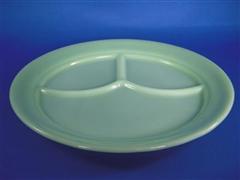 Jadeite 3 compertment Plate