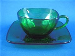 Forest Green Charm Cup&Saucer