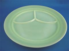 Jadeite 3 compertment Plate