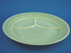 Jadeite 3 compertment Plate