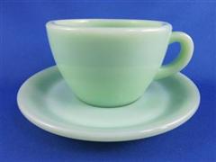 Jadeite Restaurant  Ware Extra Heavy  Cup&Saucer