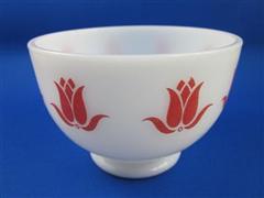 Tulip Cereal Bowl Red